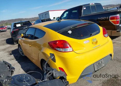 2017 Hyundai Veloster from USA, damaged, VIN KMHTC6AD9HU311550